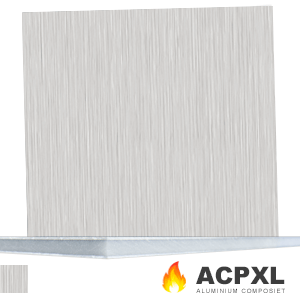 FR PANEL – GEBORSTELD ZILVER MAT